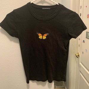 Brandy Melville Butterfly Shirt